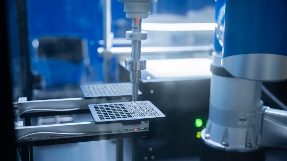 Robotska ruka koja automatizira laboratorijske procese